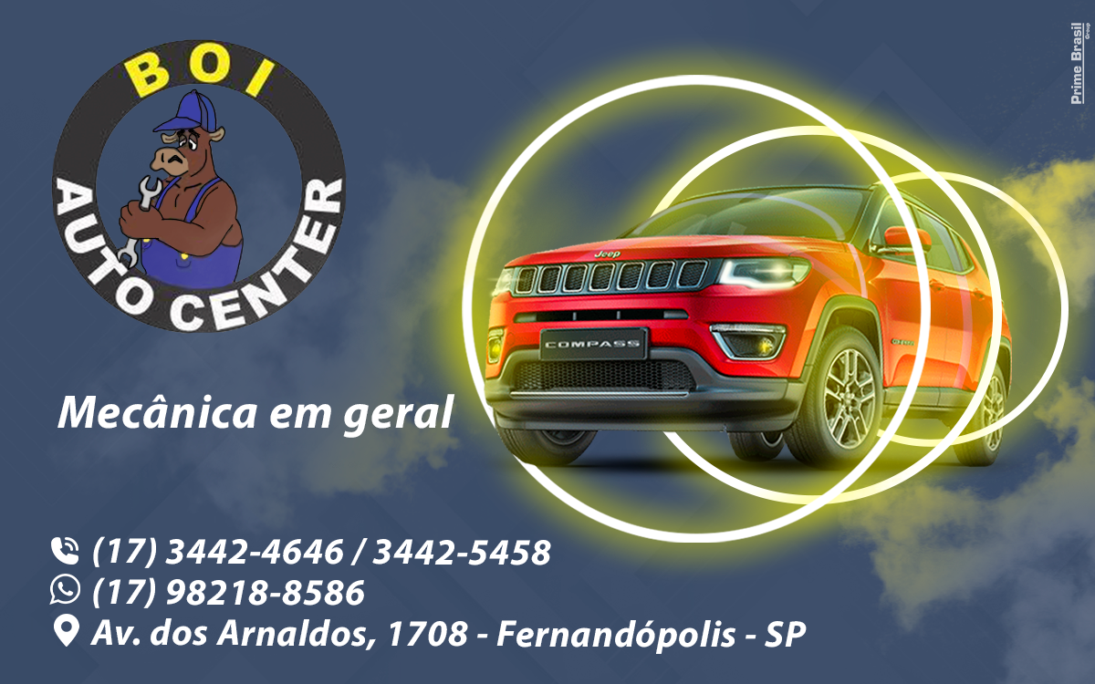 Boi Auto Center Nhandeara - Área 17 - Seu guia de empresas em São José do Rio Preto e região.