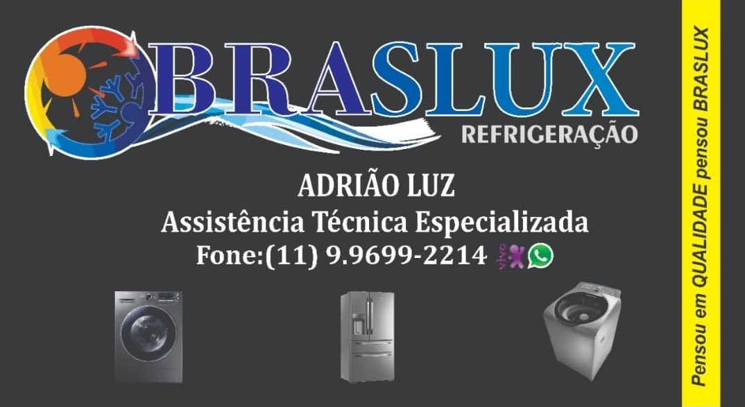Braslux Refrigeração Valinhos - Área 17 - Seu guia de empresas em São José do Rio Preto e região.
