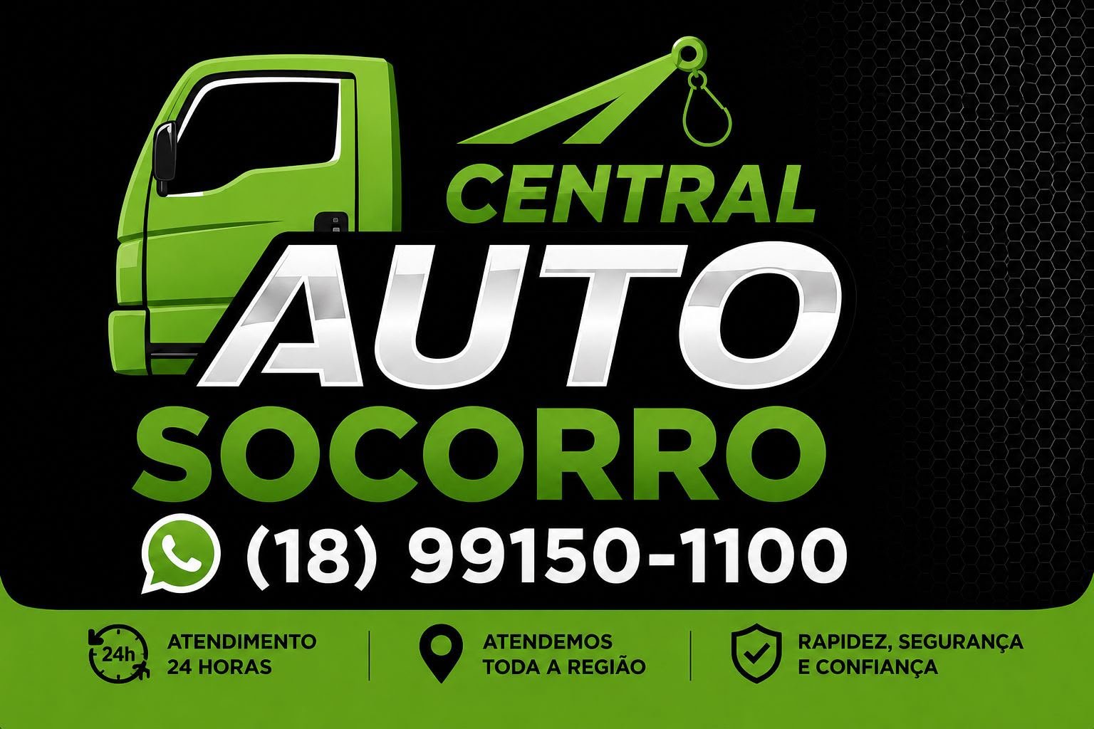 Central Auto Socorro - Serviços de Auto Socorro e Guincho 24 horas em Penápolis/SP - Área 17 - Seu guia de empresas em São José do Rio Preto e região.