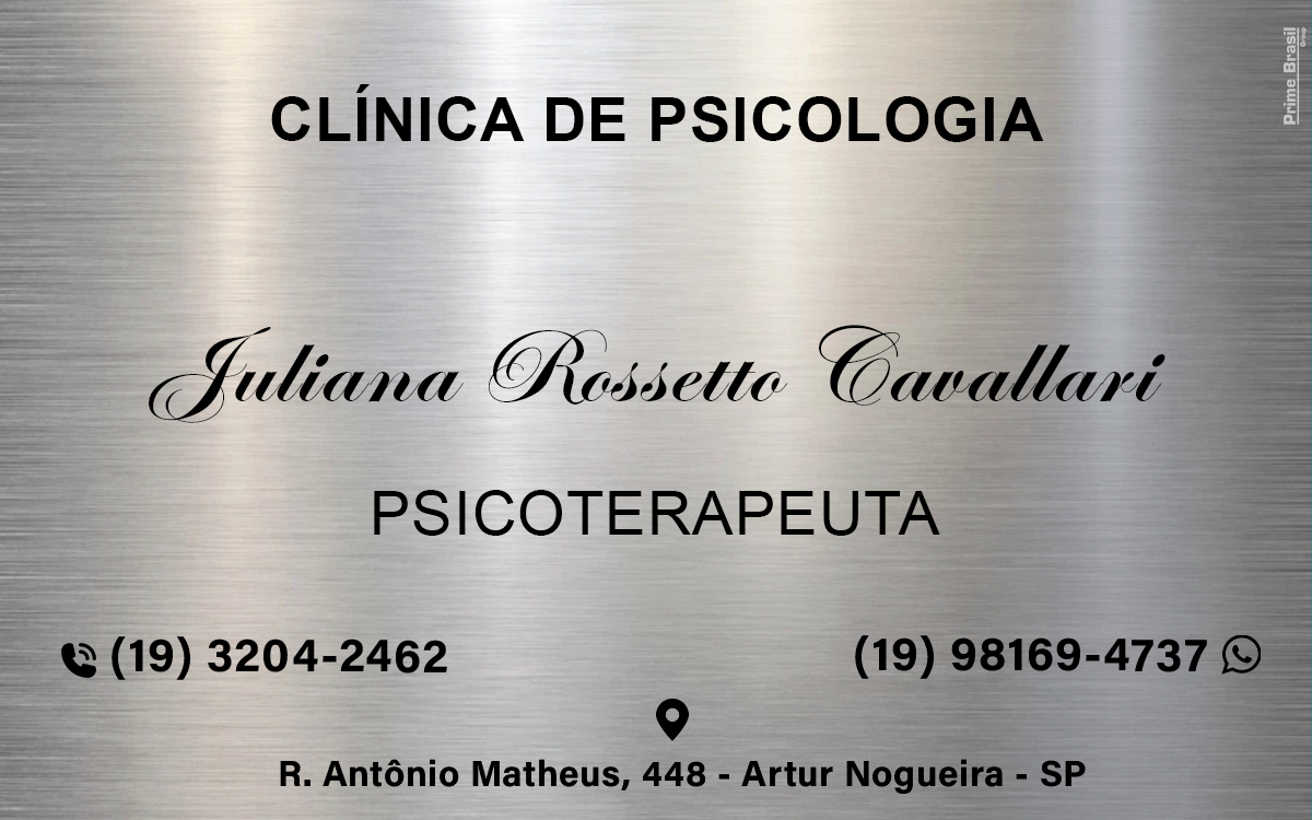 Clínica de Psicologia Juliana Rossetto Cavallari Cosmópolis - Área 17 - Seu guia de empresas em São José do Rio Preto e região.