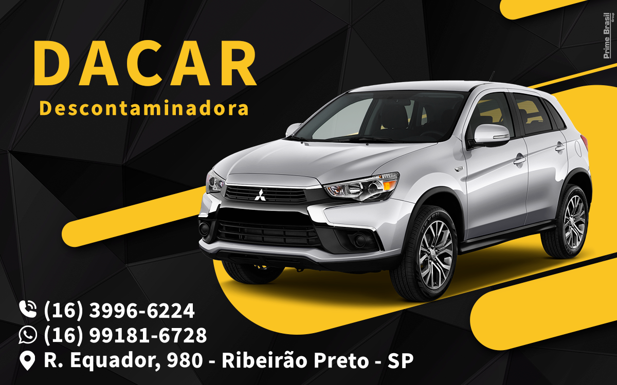 Dacar Descontaminadora e Estética Automotiva São Carlos - Área 17 - Seu guia de empresas em São José do Rio Preto e região.