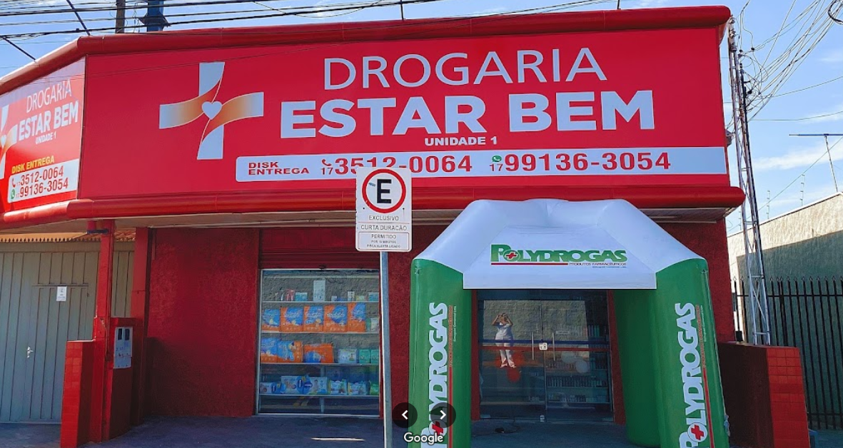 Drogaria Estar Bem | Farmácia e Drogaria em Potirendaba-SP - Área 17 - Seu guia de empresas em São José do Rio Preto e região.