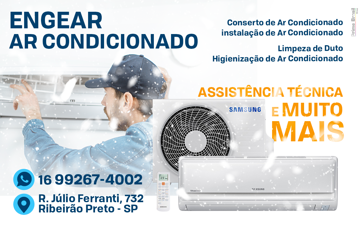 Engear Ar Condicionado Ribeirão Preto - Área 17 - Seu guia de empresas em São José do Rio Preto e região.