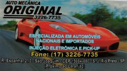 Auto Mecânica Original São José do Rio Preto - Área 17 - Seu guia de empresas em São José do Rio Preto e região.