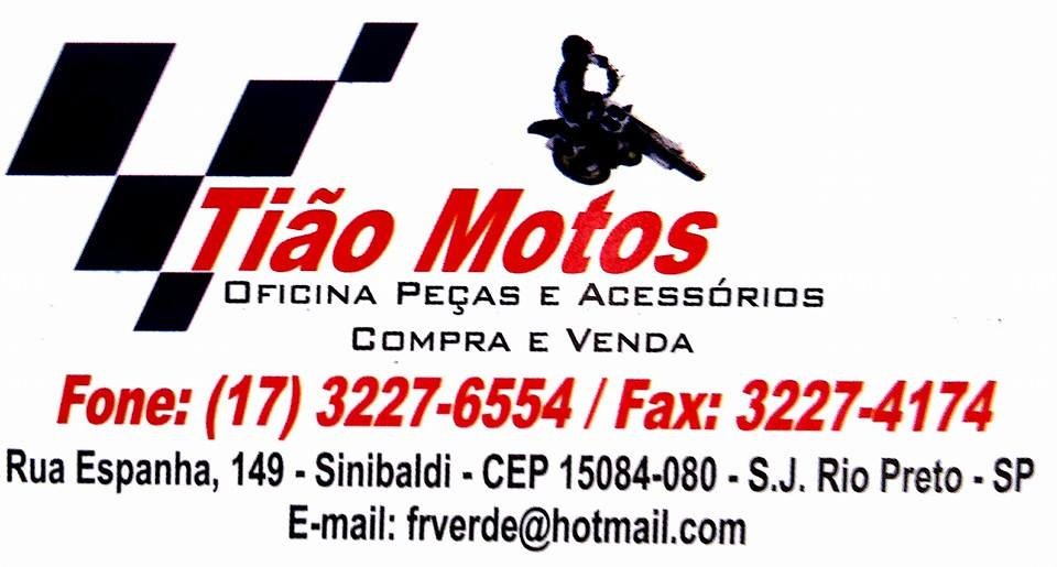 Tião Motos Venda de Motos Oficina de Motos Rio Preto - Área 17 - Seu guia de empresas em São José do Rio Preto e região.