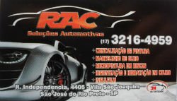 Rac Soluções Automotivas - Área 17 - Seu guia de empresas em São José do Rio Preto e região.
