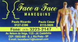 Face a Face Manequins - Área 17 - Seu guia de empresas em São José do Rio Preto e região.