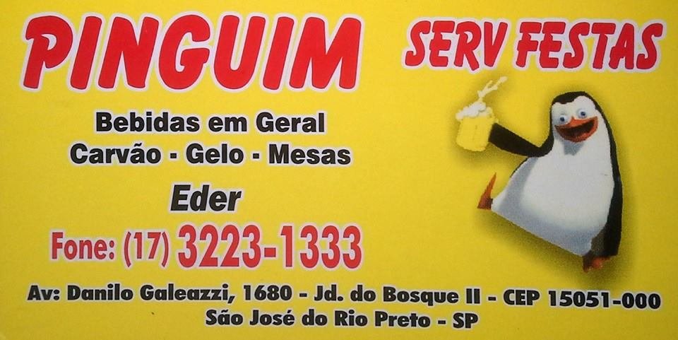 Pinguim Serv Festas São José do Rio Preto - Área 17 - Seu guia de empresas em São José do Rio Preto e região.