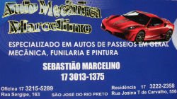 Auto Mecânica Marcelino Rio Preto - Área 17 - Seu guia de empresas em São José do Rio Preto e região.