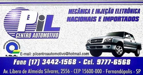 Pil Centro Automotivo Fernandópolis - Área 17 - Seu guia de empresas em São José do Rio Preto e região.
