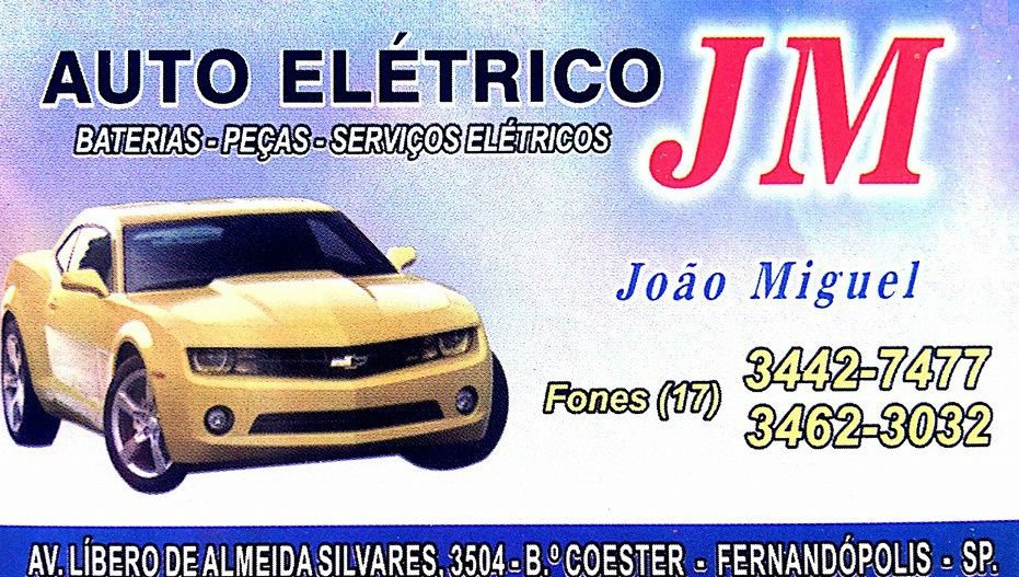 JM Auto Elétrico e Baterias Fernandópolis - Área 17 - Seu guia de empresas em São José do Rio Preto e região.