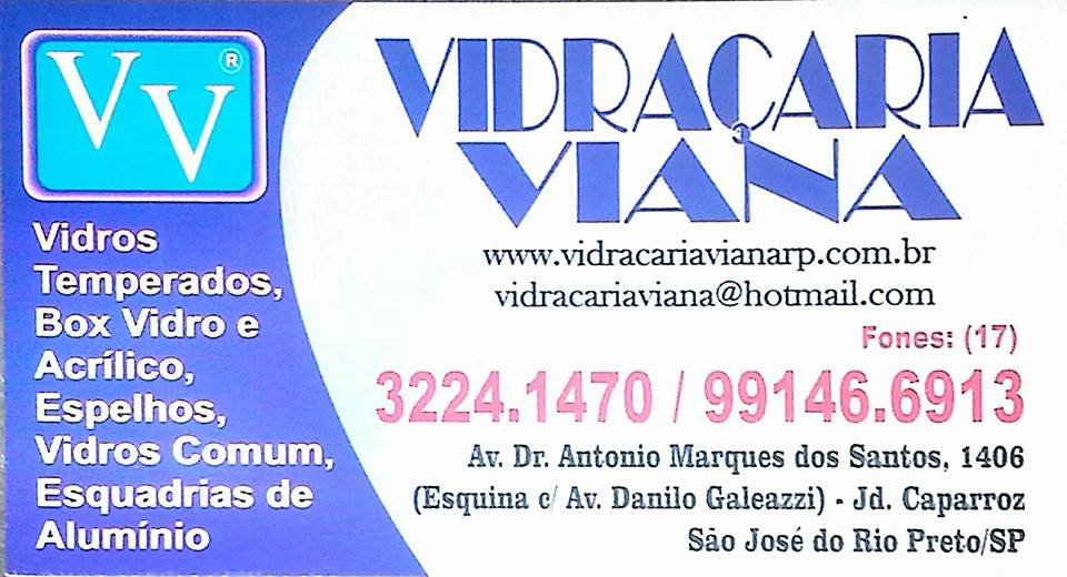 Vidraçaria Viana Box Acrílico Esquadrias de Alumínio Rio Preto - Área 17 - Seu guia de empresas em São José do Rio Preto e região.