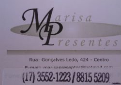 Marina Presentes - Área 17 - Seu guia de empresas em São José do Rio Preto e região.