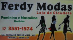 Ferdy Modas (Loja da Claudete) - Área 17 - Seu guia de empresas em São José do Rio Preto e região.