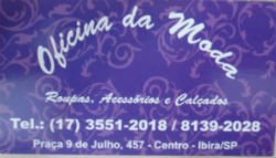 Oficina da Moda - Área 17 - Seu guia de empresas em São José do Rio Preto e região.