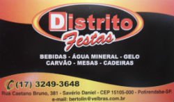 Distrito Festas - Área 17 - Seu guia de empresas em São José do Rio Preto e região.