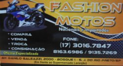 Fashion Moto Peças - Área 17 - Seu guia de empresas em São José do Rio Preto e região.