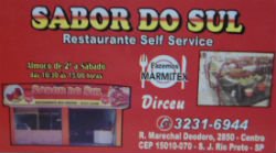 Sabor do Sul Restaurante Self Service - Área 17 - Seu guia de empresas em São José do Rio Preto e região.
