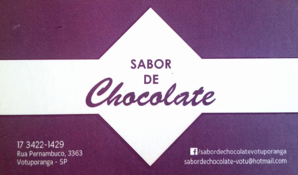 Sabor de Chocolate Doceria Doces e Bolos Votuporanga - Área 17 - Seu guia de empresas em São José do Rio Preto e região.