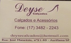 Deyse Calçados - Área 17 - Seu guia de empresas em São José do Rio Preto e região.