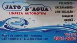 Jato D'Água Limpeza Automotiva - Área 17 - Seu guia de empresas em São José do Rio Preto e região.