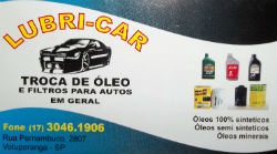Lubri Car - Área 17 - Seu guia de empresas em São José do Rio Preto e região.