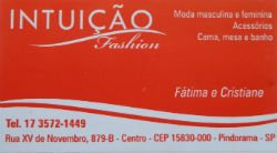 Intuição Fashion - Área 17 - Seu guia de empresas em São José do Rio Preto e região.