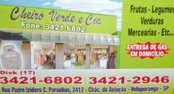 Cheiro Verde Varejão Frutas Verduras e Legumes Gás Água Mercearia Votuporanga - Área 17 - Seu guia de empresas em São José do Rio Preto e região.