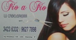 Fio a Fio Cabeleireira - Área 17 - Seu guia de empresas em São José do Rio Preto e região.