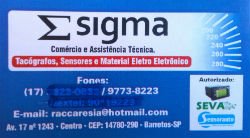 Sigma - Área 17 - Seu guia de empresas em São José do Rio Preto e região.