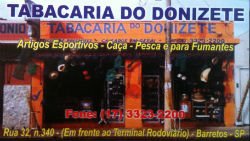 Tabacaria do Donizete - Área 17 - Seu guia de empresas em São José do Rio Preto e região.