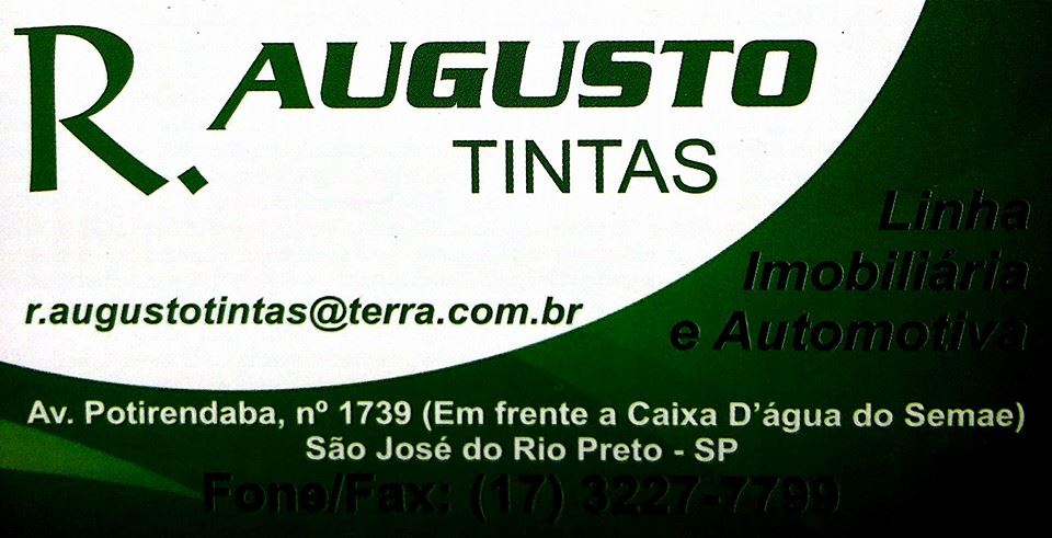 Augusto Tintas - Área 17 - Seu guia de empresas em São José do Rio Preto e região.