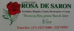 Floricultura Rosa de Saron Coroas Fúnebres Cestas De Café Da Manhã Buquês Floricultura 24 horas Rio Preto - Área 17 - Seu guia de empresas em São José do Rio Preto e região.