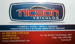 Nicson Veículos - Área 17 - Seu guia de empresas em São José do Rio Preto e região.