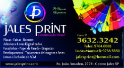 Jales Print - Comunicação Visual em Jales - Área 17 - Seu guia de empresas em São José do Rio Preto e região.