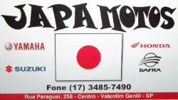 Japa Motos - Oficina de Motos em Valentim Gentil - Área 17 - Seu guia de empresas em São José do Rio Preto e região.