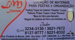 LM Festas - Área 17 - Seu guia de empresas em São José do Rio Preto e região.