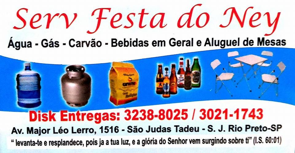 Serv Festa do Ney - Área 17 - Seu guia de empresas em São José do Rio Preto e região.