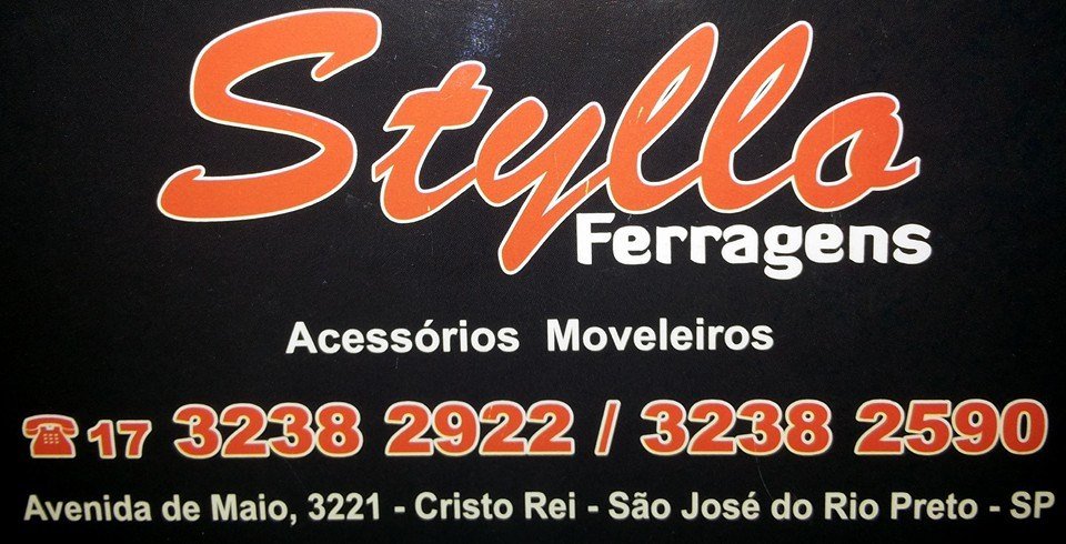 Styllo Ferragens Acessórios Moveleiros São José do Rio Preto - Área 17 - Seu guia de empresas em São José do Rio Preto e região.