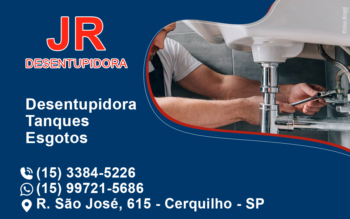 JR Desentupidora - Desentupidora em Jumirim-SP - Área 17 - Seu guia de empresas em São José do Rio Preto e região.