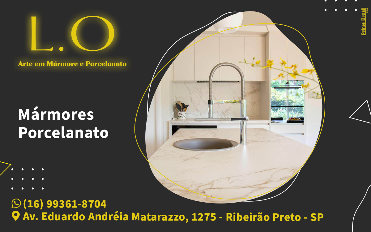 L.O Arte em Mármore e Porcelanato Serrana - Área 17 - Seu guia de empresas em São José do Rio Preto e região.