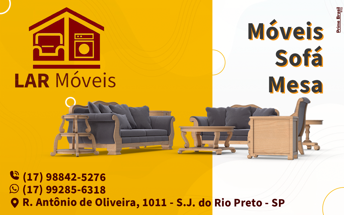 Lar Móveis Monte Aprazível - Área 17 - Seu guia de empresas em São José do Rio Preto e região.