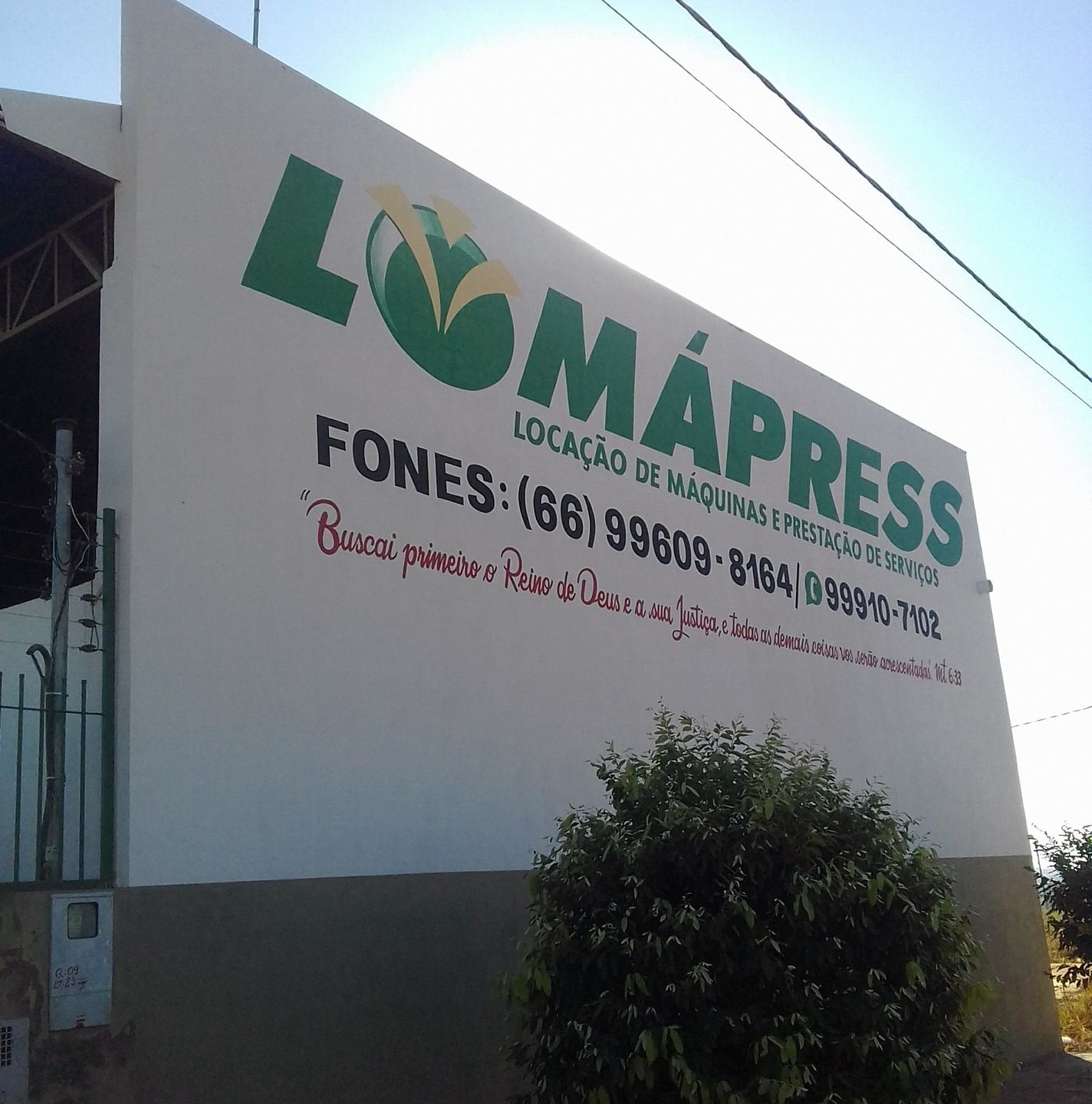Lomapress Limpeza de Terrenos e Prestação de Serviços Rondonópolis - Área 17 - Seu guia de empresas em São José do Rio Preto e região.