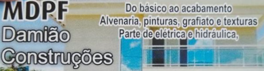 MDPF Damião Construções Louveira - Área 17 - Seu guia de empresas em São José do Rio Preto e região.