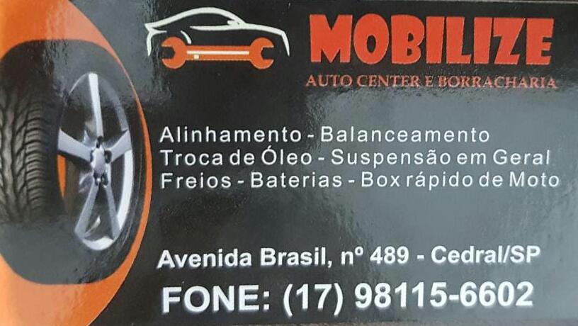 Mobilize Auto Center e Borracharia Cedral  - Área 17 - Seu guia de empresas em São José do Rio Preto e região.