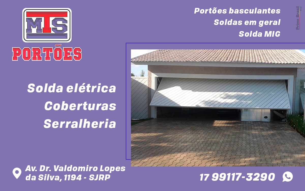 MTS Portões São José do Rio Preto - Área 17 - Seu guia de empresas em São José do Rio Preto e região.