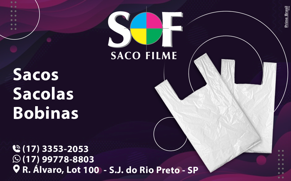 Saco Filme Ribeirão Preto - Área 17 - Seu guia de empresas em São José do Rio Preto e região.