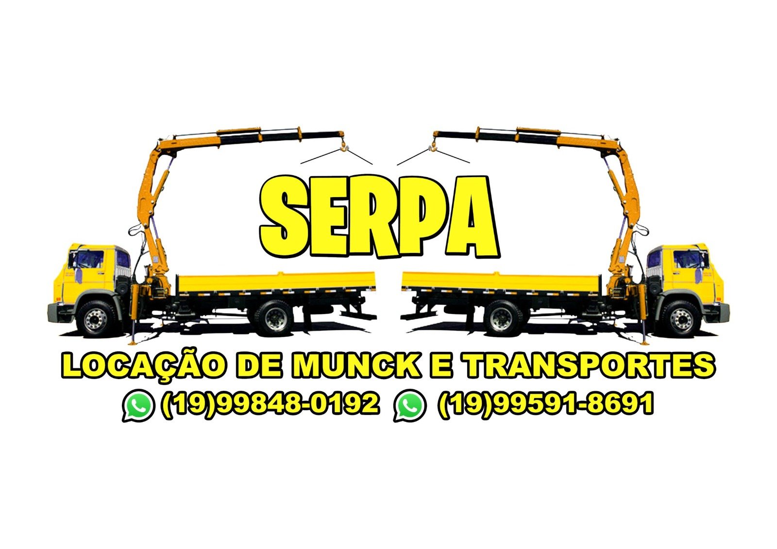 Serpa - Locações de Munck e Transportes em Monte Mor-SP - Área 17 - Seu guia de empresas em São José do Rio Preto e região.