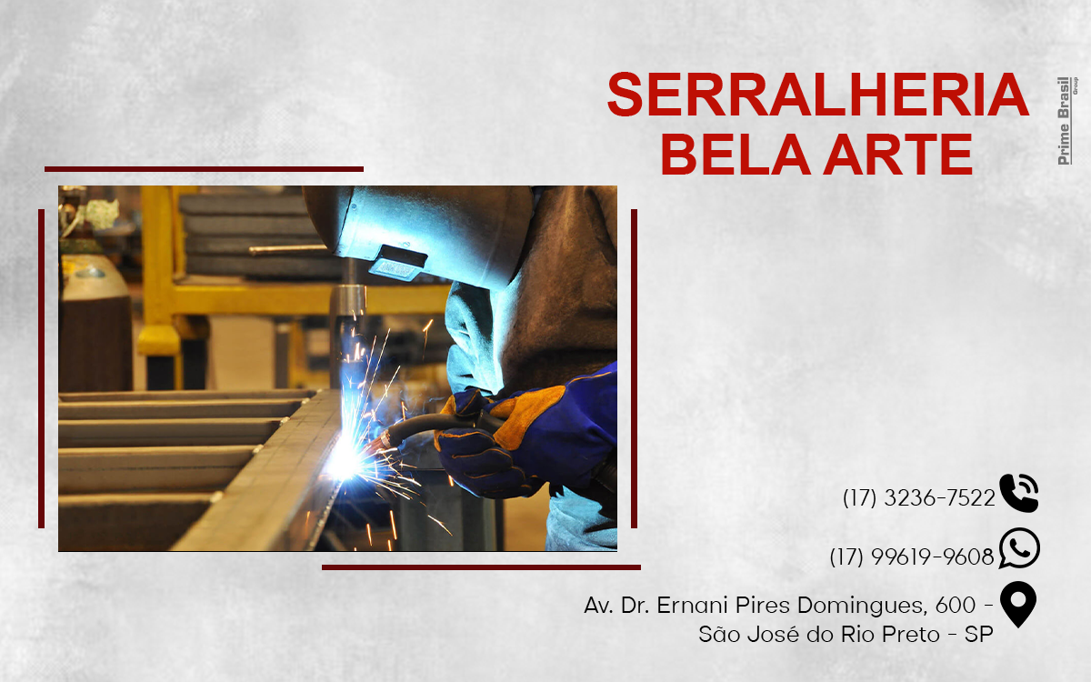 Serralheria Bela Arte - Serralheria em Bálsamo-SP - Área 17 - Seu guia de empresas em São José do Rio Preto e região.