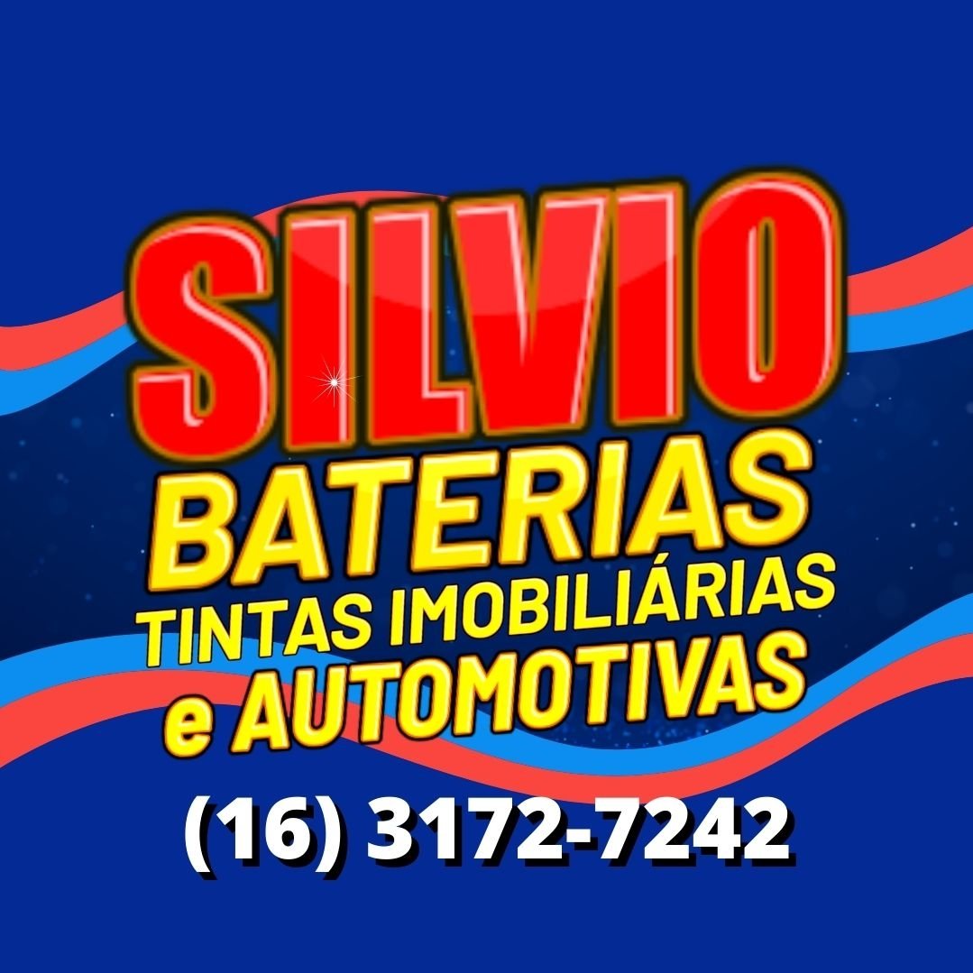 Silvio Baterias - Baterias, Tintas Imobíliárias e Automotivas em Aramina-SP - Área 17 - Seu guia de empresas em São José do Rio Preto e região.